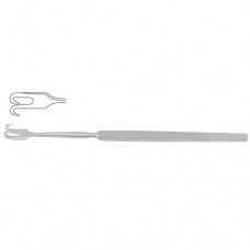Wound Retractor 2 Sharp Prongs - Small Curve Stainless Steel, 16.5 cm - 6 1/2" Width 4.2 mm